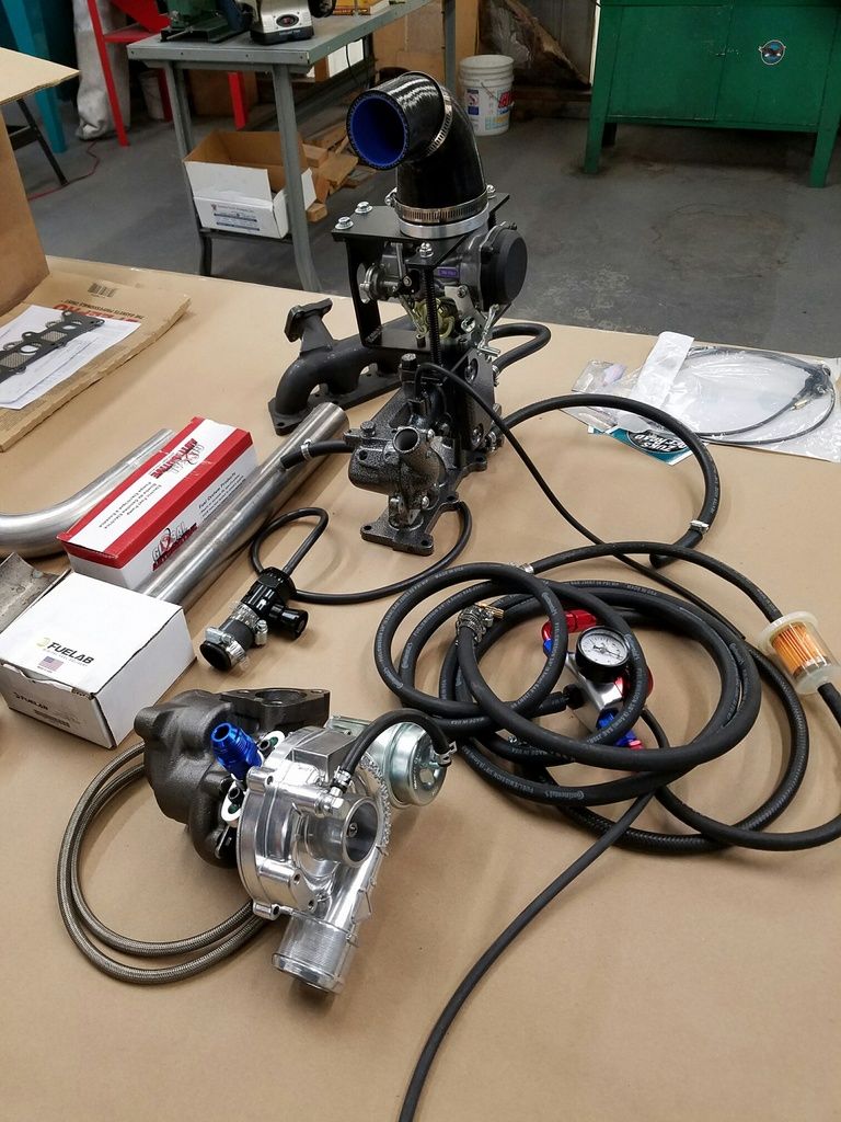 ZOR turbo kit for a 1.3 Page 2 Pirate 4x4